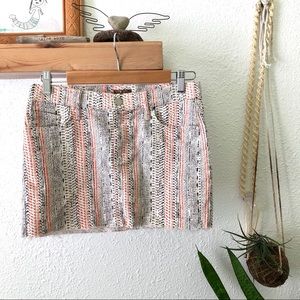 Mother Straight Mini Fray in Slipstream